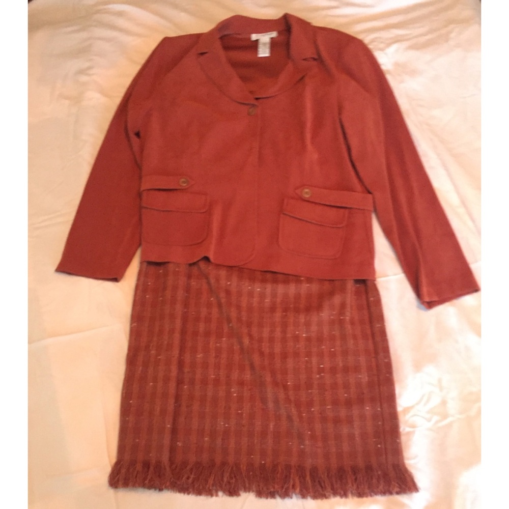 Skirt and jacket set - perfect for fall